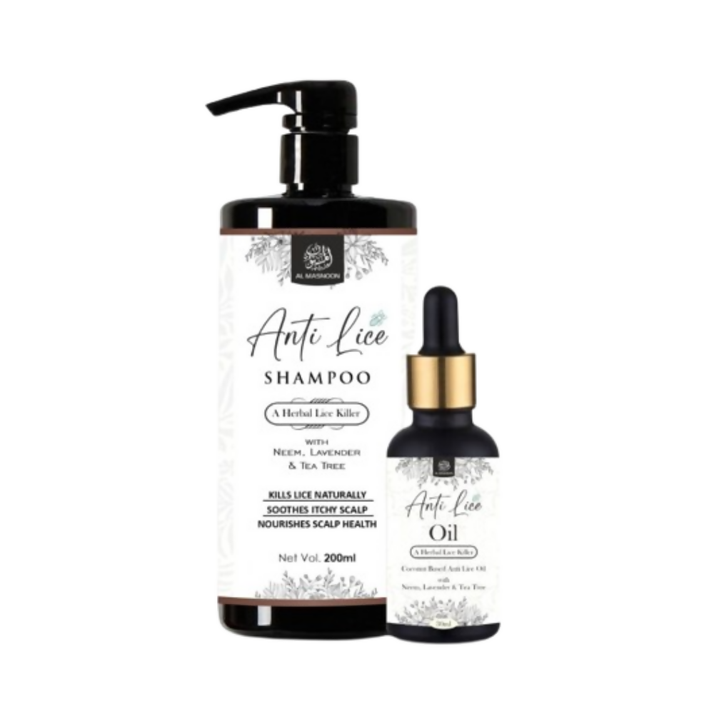 Al Masnoon Anti-Lice Hair Oil & Shampoo - Distacart