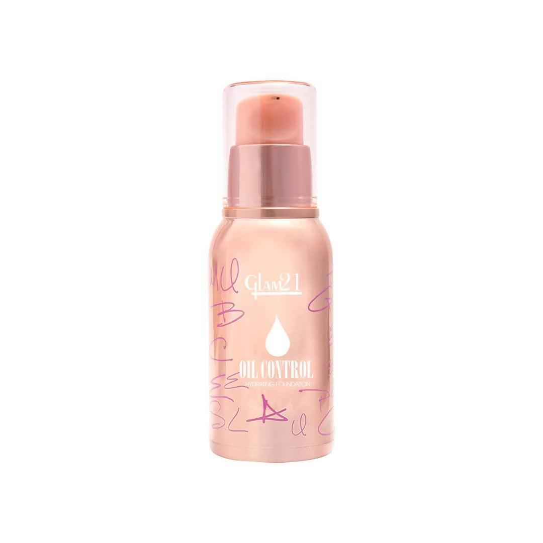 Glam21 Oil Control Hydrating Foundation - 05 Chiffon - Distacart
