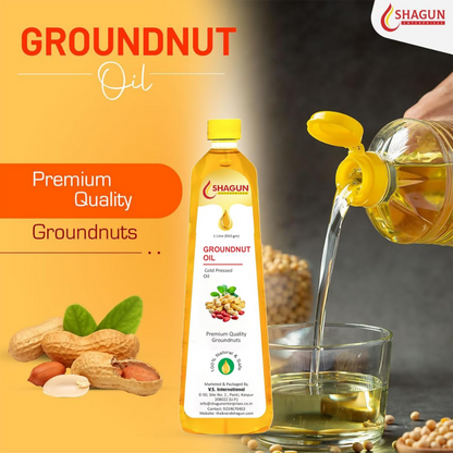 Shagun Cold Pressed Groundnut Oil - Dista
