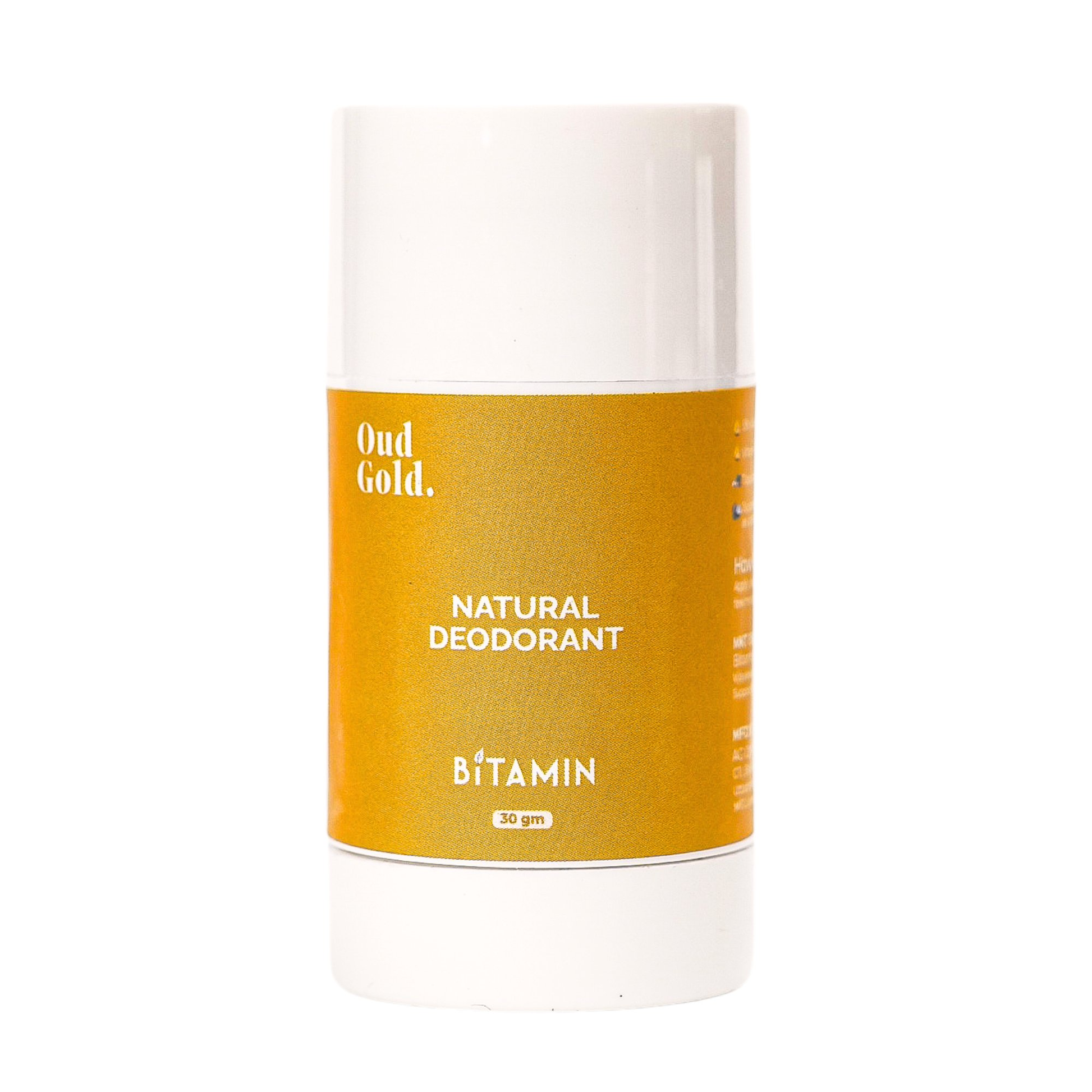 Bitamin Oud Gold Natural Deodorant Roll On - Distacart