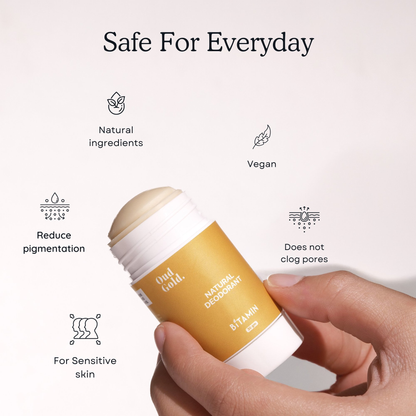 Bitamin Oud Gold Natural Deodorant Roll On - Distacart