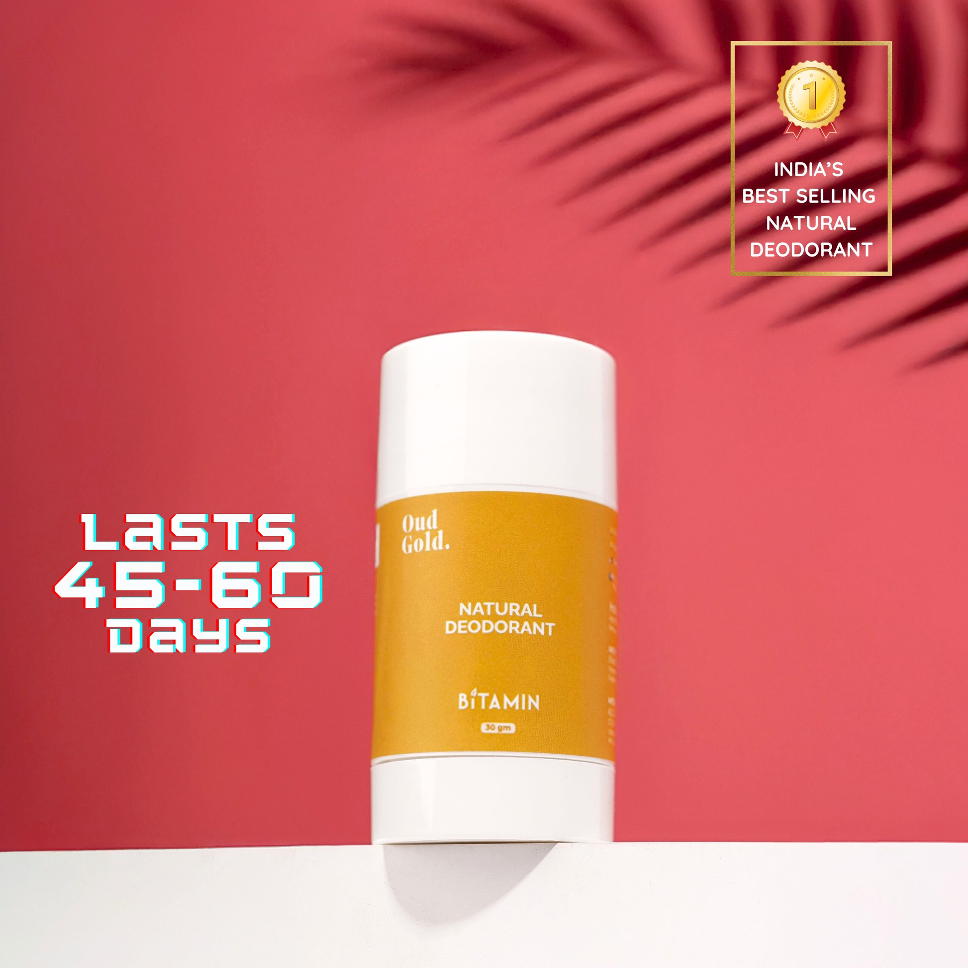 Bitamin Oud Gold Natural Deodorant Roll On - Distacart
