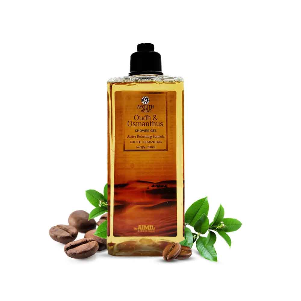 Ayouthveda Oudh & Osmanthus Shower Gel - Distacart