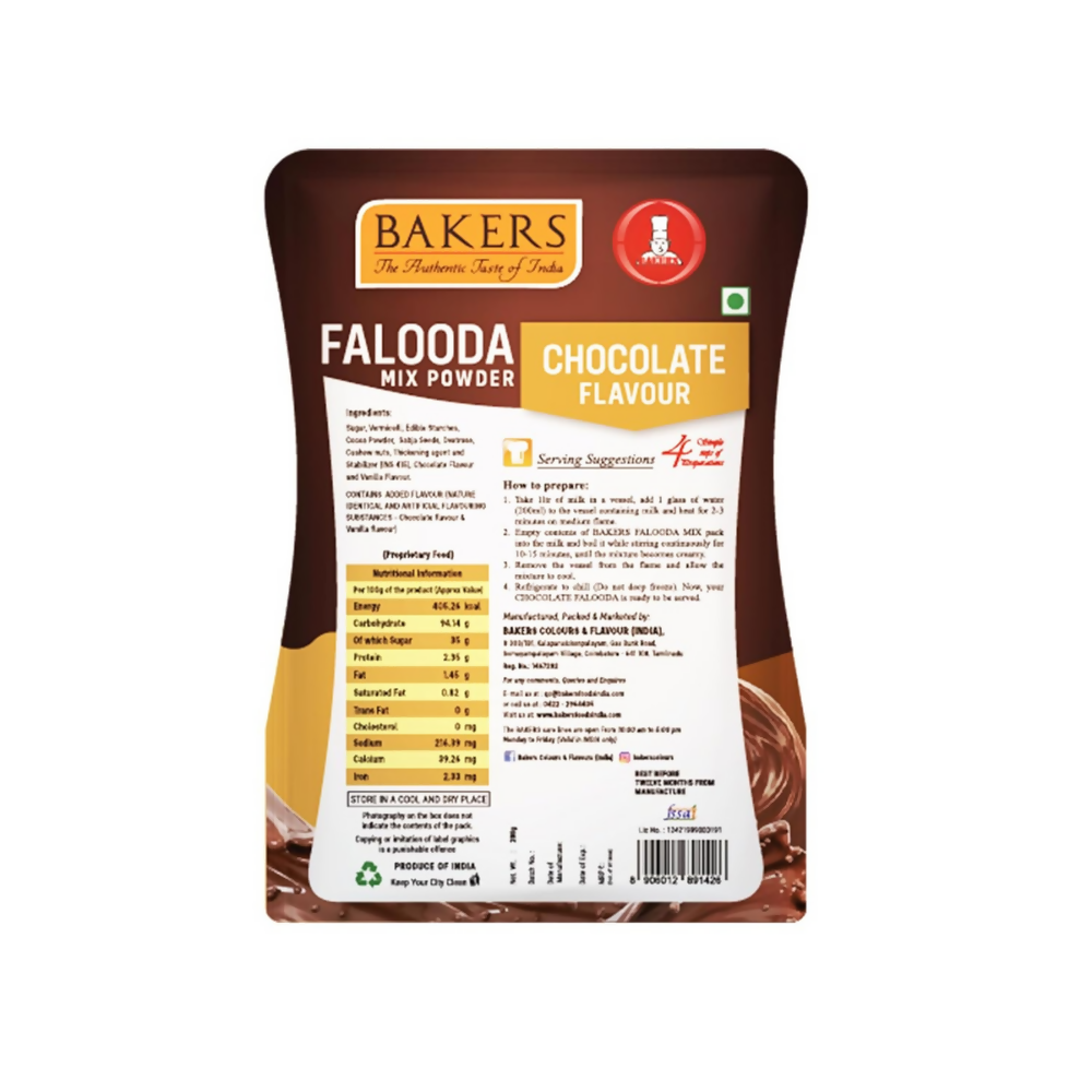 BAKERS Chocolate Flavored Falooda Mix - Dista