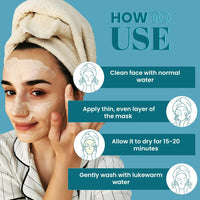 Thumbnail for Wild Oak Jordan Dead Sea Healing Mud Face Mask - Distacart