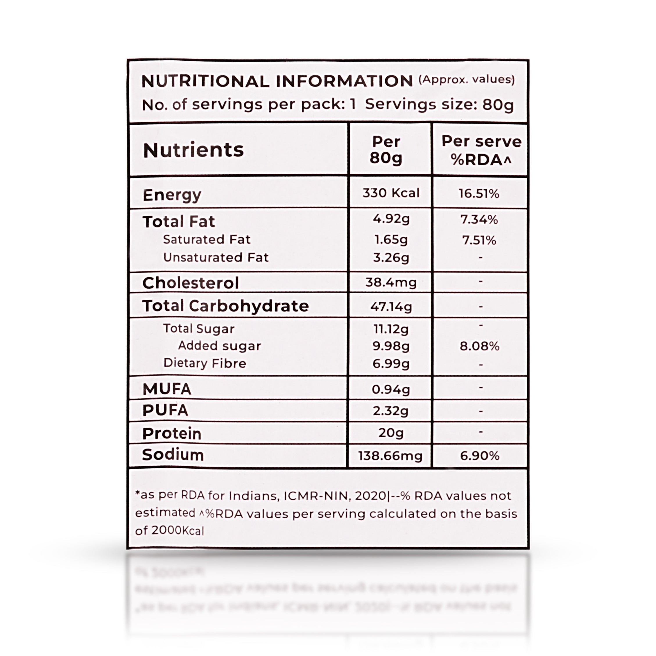 OverNightOats Chocolate Chip