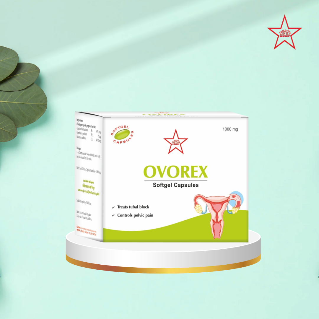 Skm Ayurveda Ovorex Softgel Capsules