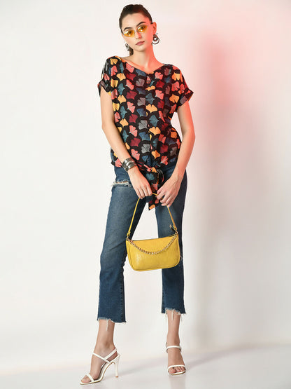 Myshka Women's Multi Printed Top - Distacart
