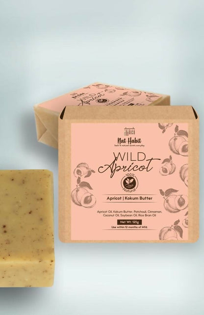Nat Habit Cold Processed Wild Apricot Soap - Distacart