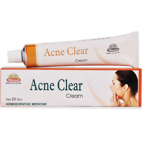 Wheezal Homeopathy Acne Clear Cream - Distacart