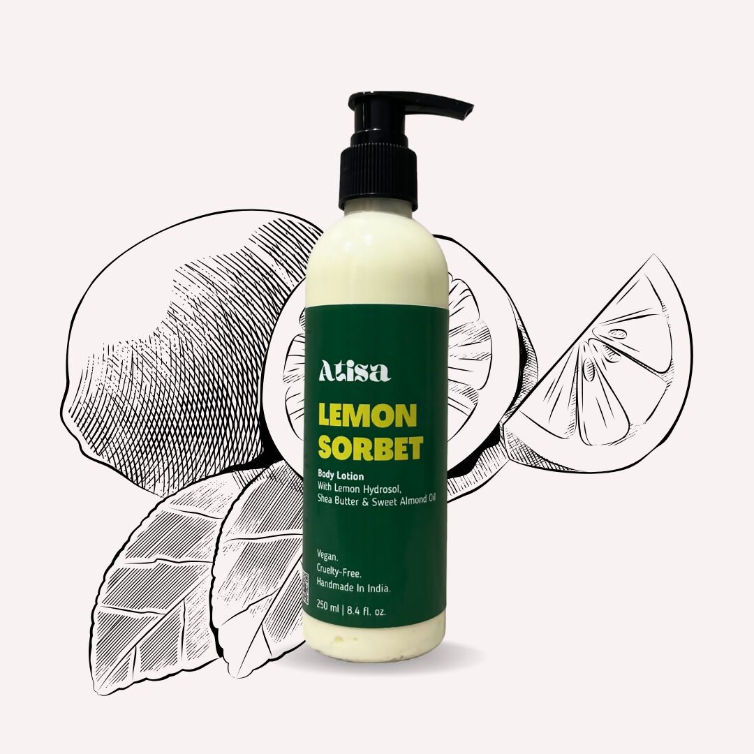 Atisa Lemon Sorbet Body Lotion - Distacart