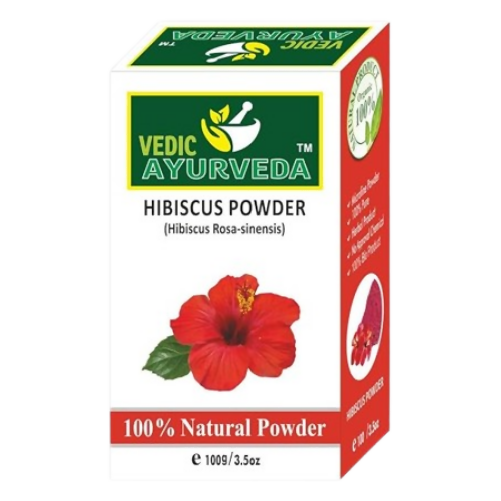 VedicAyurveda Bio-Organic Industry Hibiscus Powder - Dista