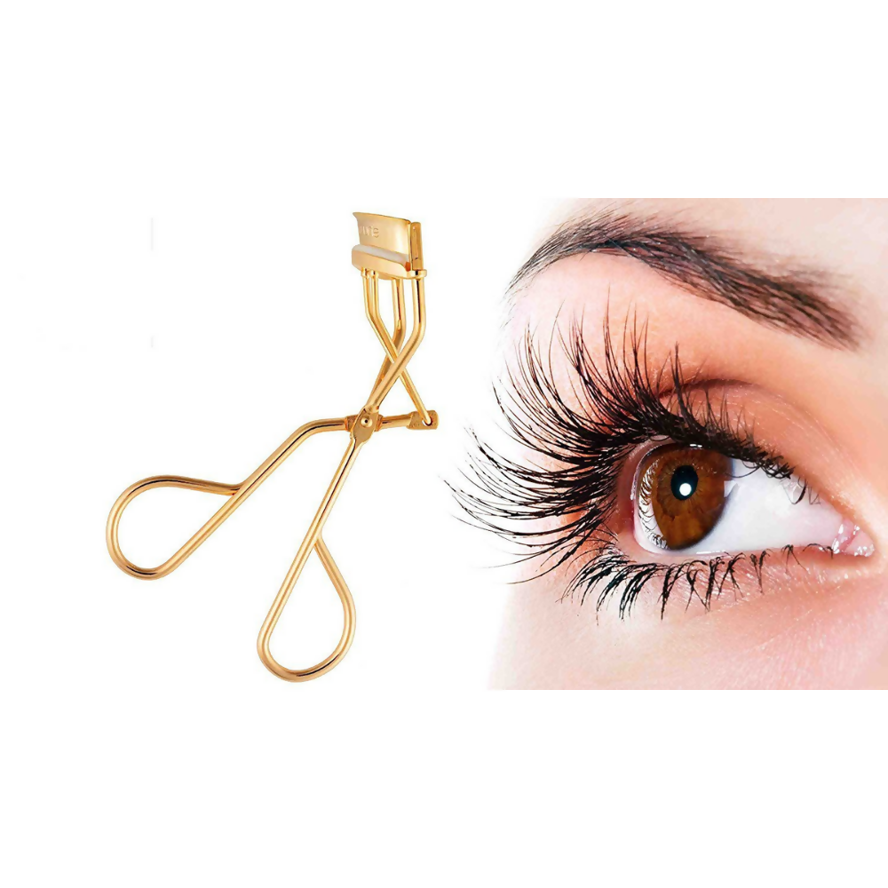 Bronson Professional Eyelash Curler Tool For Women - Gold - Dista