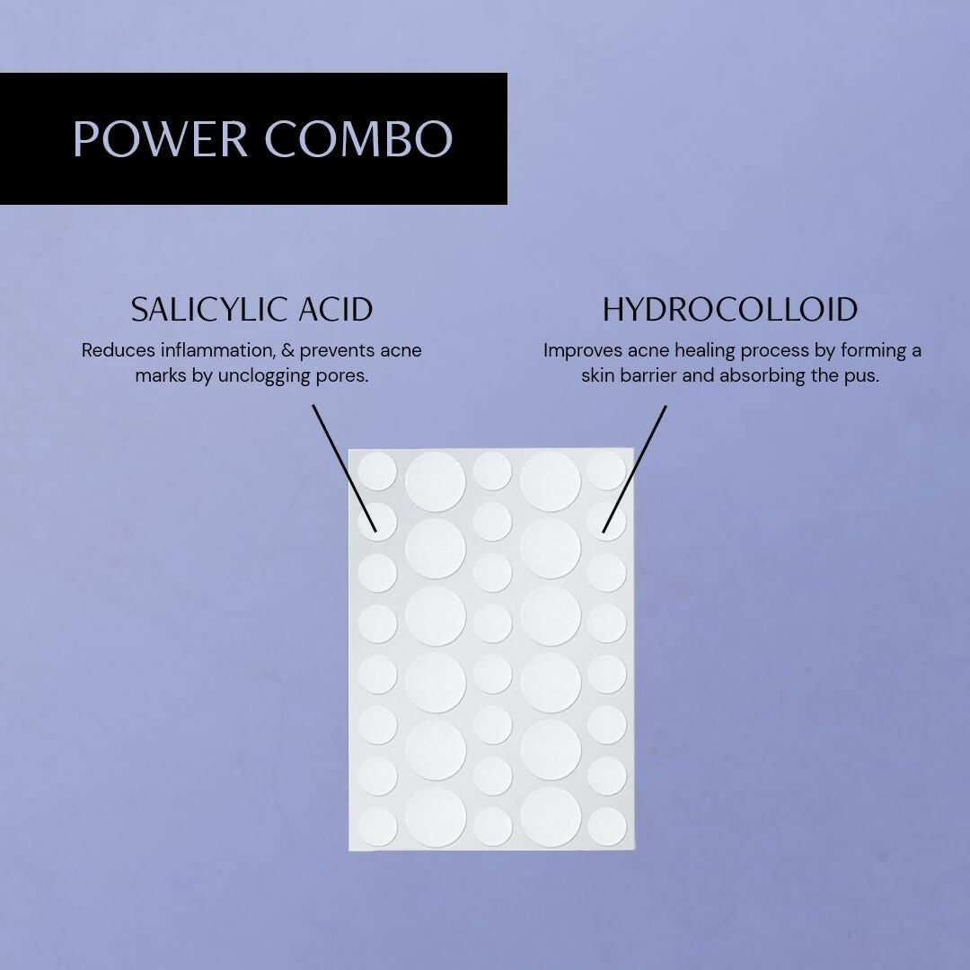 Deconstruct Salicylic Acid & Hydrocolloid Acne Pimple Patch - Distacart