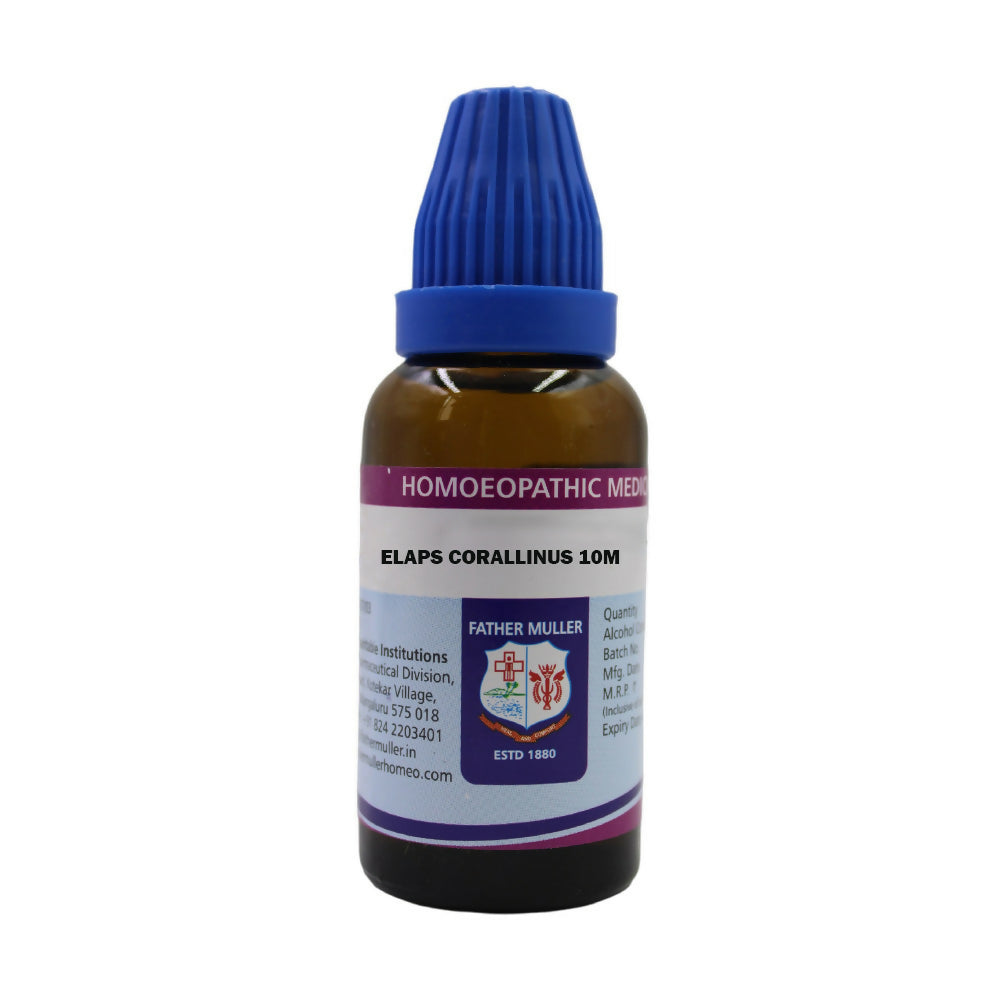 Father Muller Elaps Corallinus Dilution - Distacart