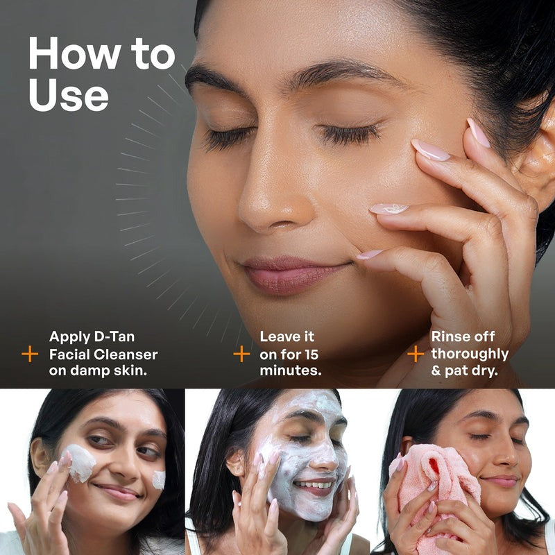 Ozone D-Tan Facial Cleanser - Distacart