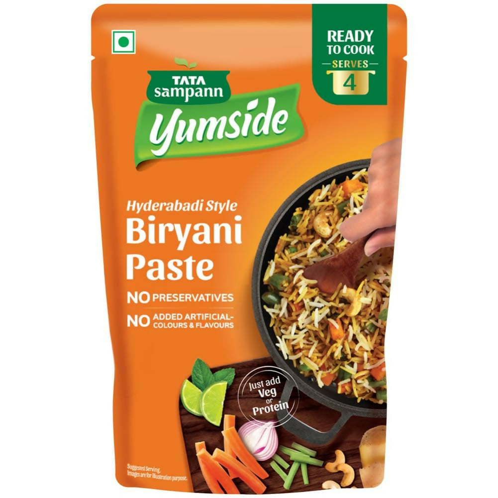 Tata Sampann Yumside Biryani Paste/Masala - Hyderabadi Style - Distacart
