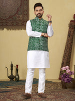 Thumbnail for Anaita Green Printed Soft Cotton Straight Kurti Kurta - Distacart
