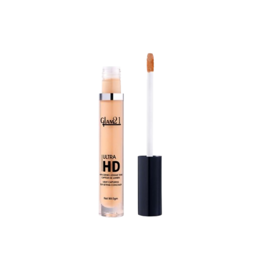 Glam21 Ultra HD Liquid Concealer for HD Finish - Yellow Sand - Distacart