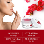 Thumbnail for LA Organo Rose Lip Balm For Dry Chapped Lips - Distacart