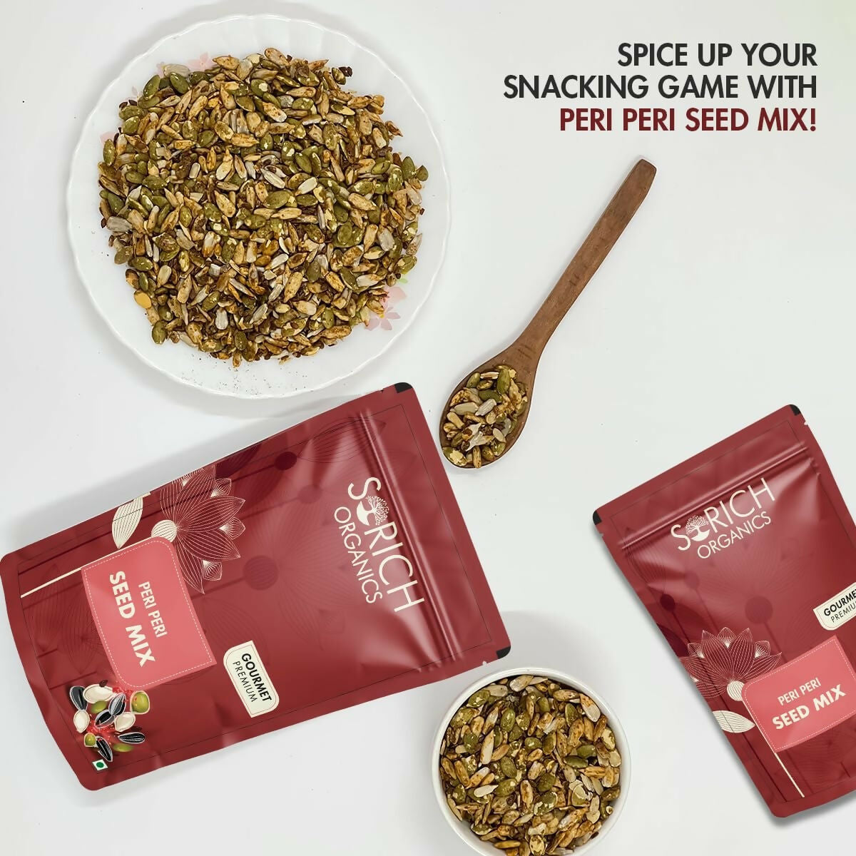 Sorich Organics Peri Peri Seed Mix - Distacart