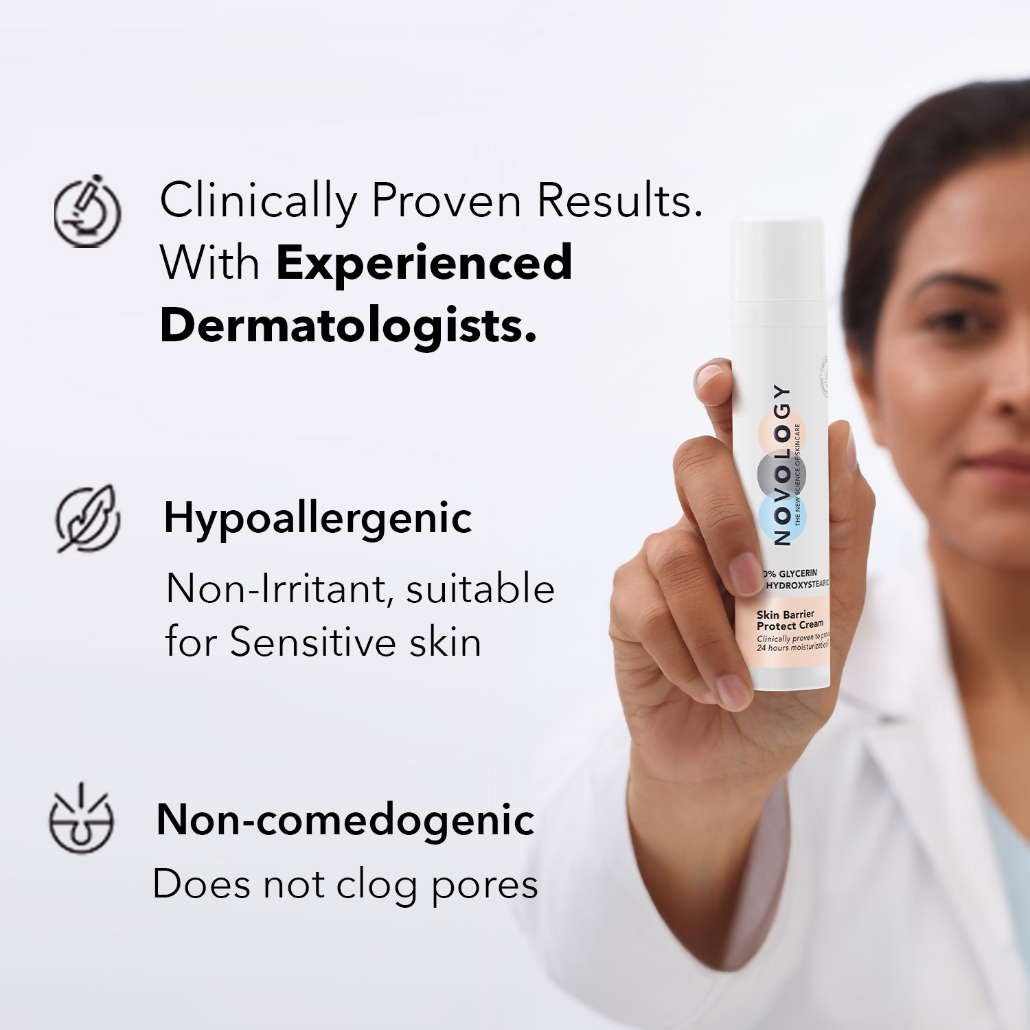 Novology Skin Barrier Moisturiser For Dry Skin - Distacart