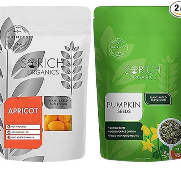 Sorich Organics Pumpkin Seeds + Turkish Apricots - Distacart