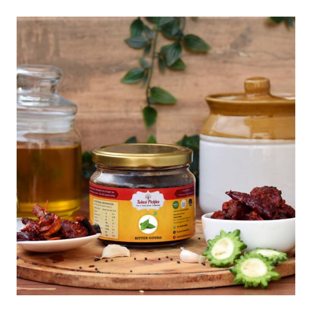 Tulasi Pickles Kakarkaya Pickle (Bittergourd) - Distacart