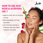 Thumbnail for Jeva Rose and Aloe Vera Facial Massage Gel - Dista