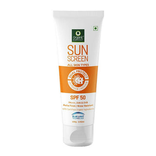 Organic Harvest Sunscreen - For All Skin SPF 50 - Distacart