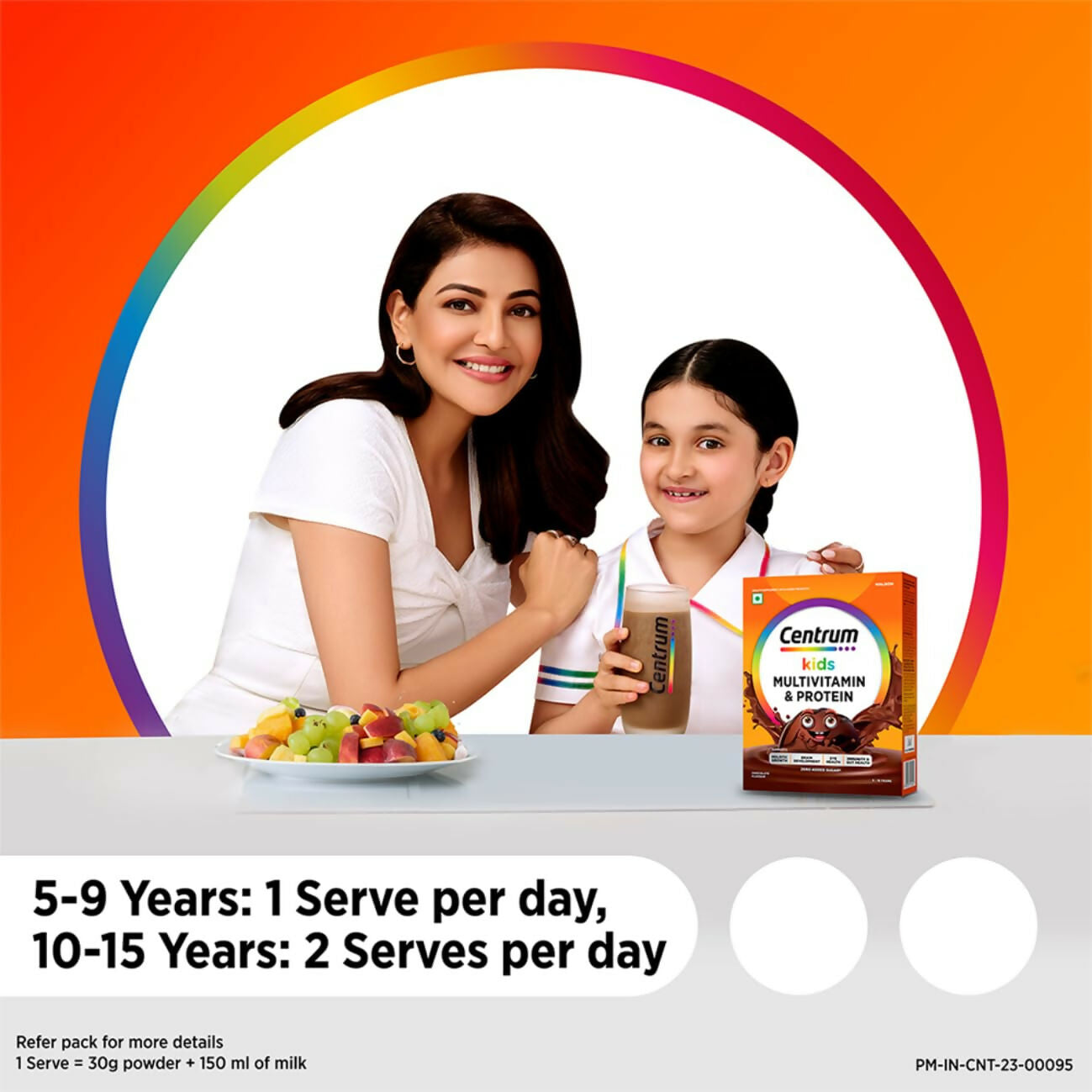 Centrum Kids Multivitamin & Protein Health Drink - Chocolate Flavor - Distacart