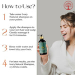 Thumbnail for Ivory Natural Hair Shampoo For Growth - Hair Wellness & Nourishment For Both Men And Women - Distacart
