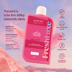 Thumbnail for FreshLuxe Silk Bodywash Exfoliating & Hyderation Jojoba, Camomile & Ylang Ylang