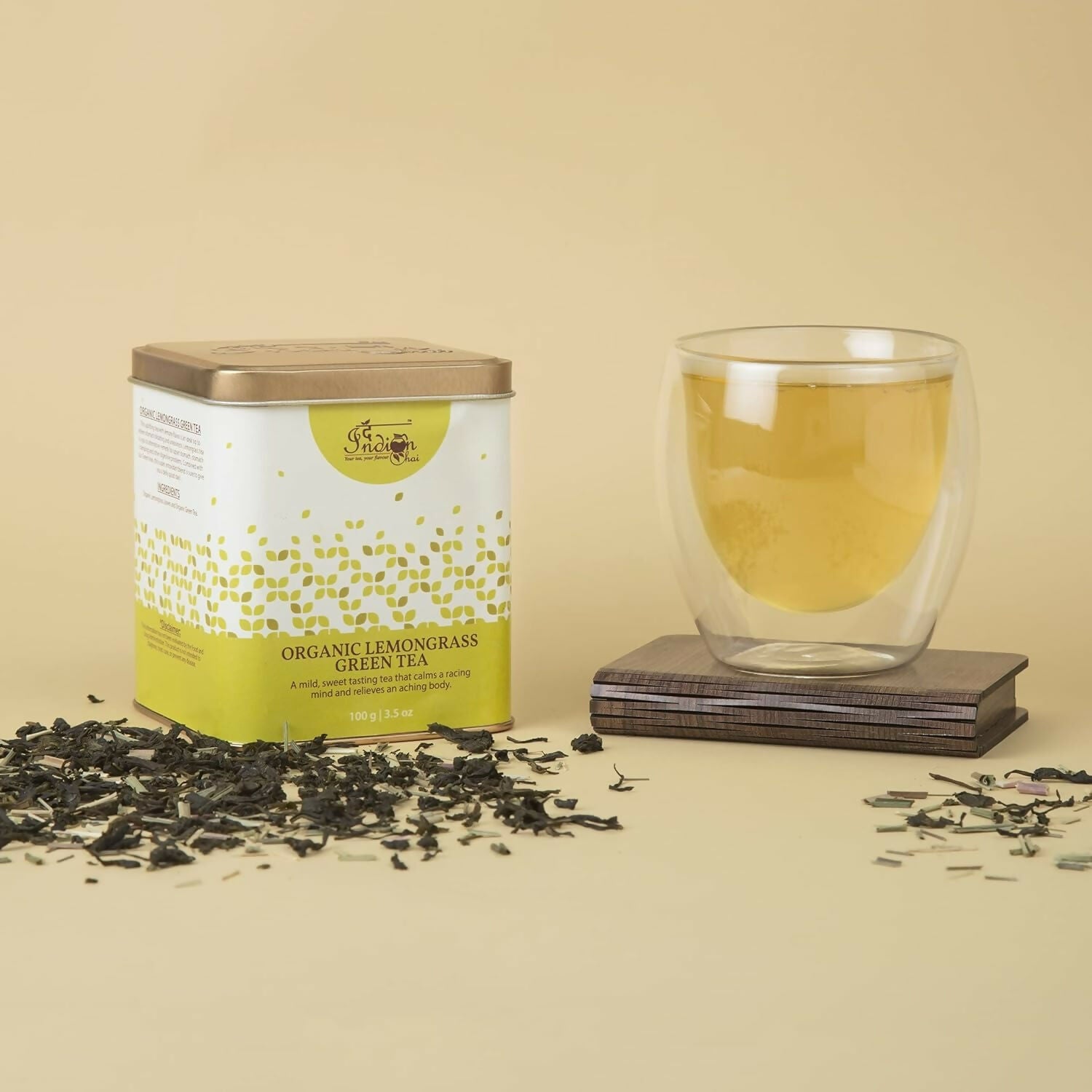 The Indian Chai - Organic Lemongrass Green Tea - Distacart