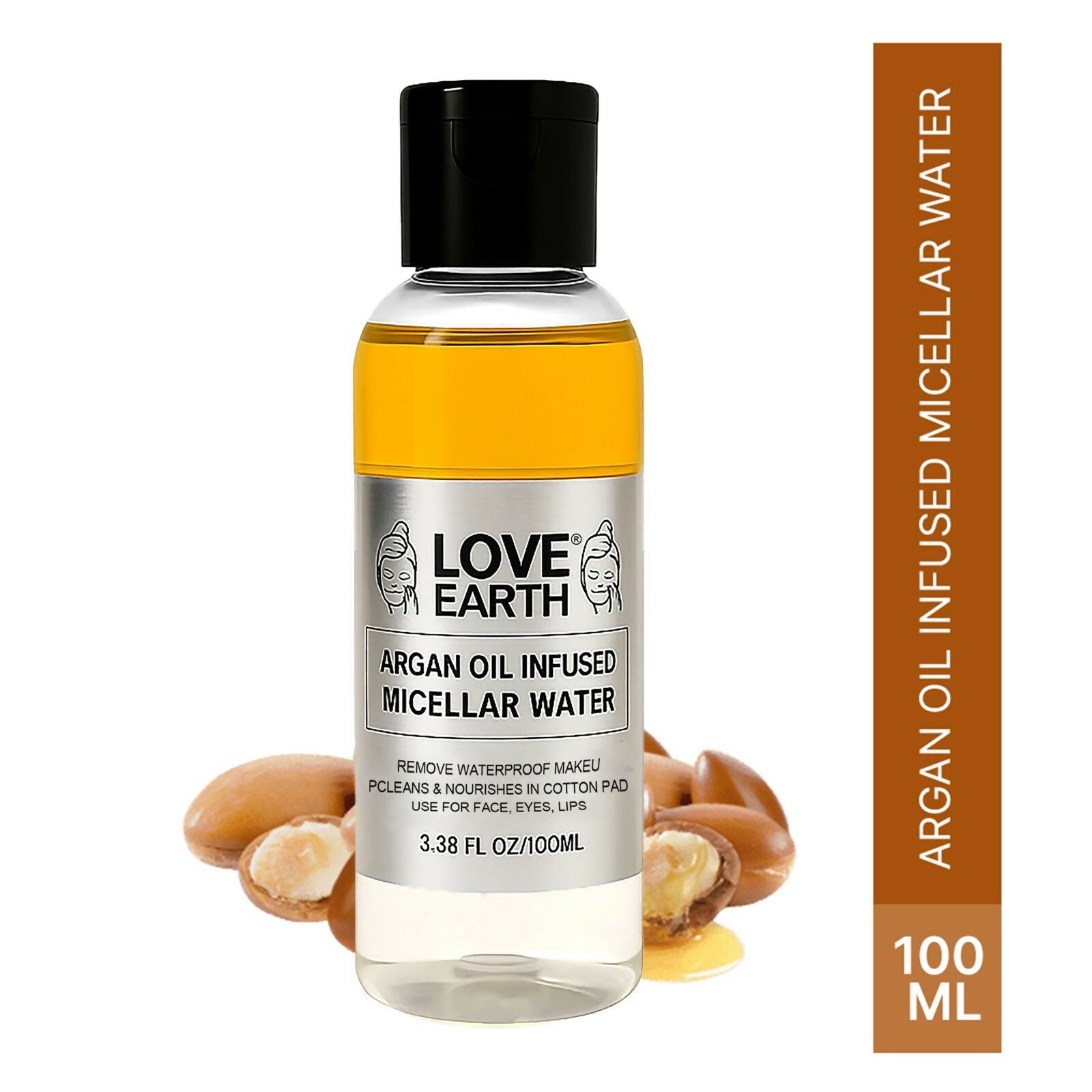 Love Earth Argan Oil Infused Micellar Water - Distacart