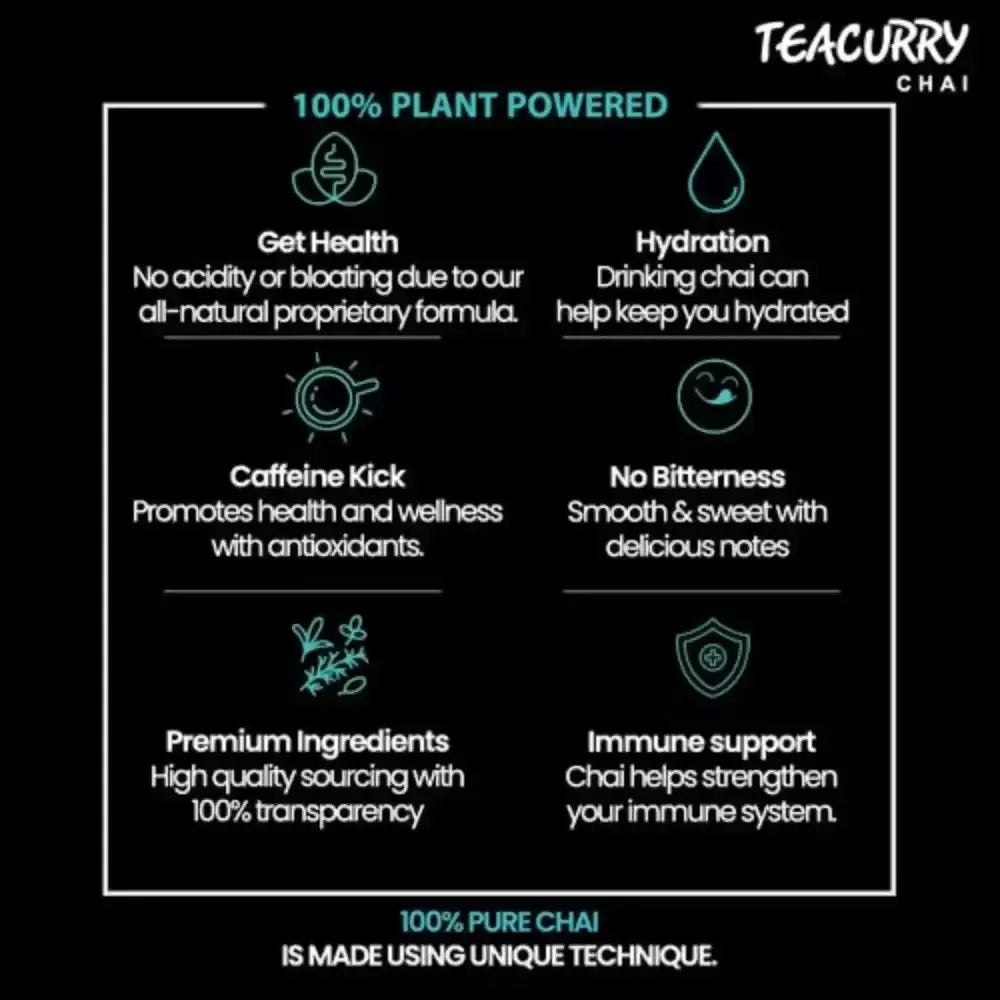 Teacurry Organic Jaggery Chai - Distacart