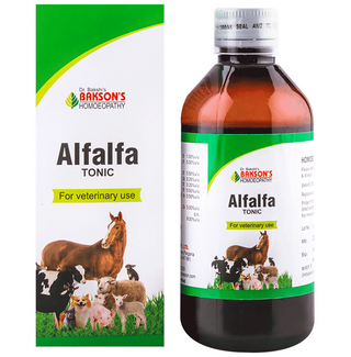 Bakson's Homeopathy Alfalfa Tonic For Veterinary Use - Distacart