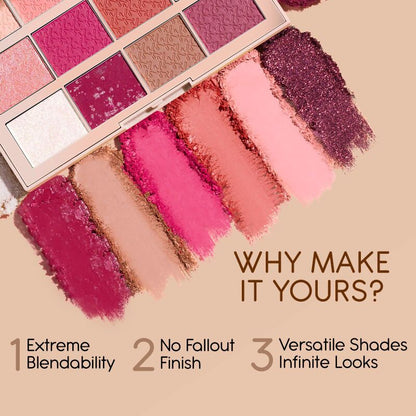 Kay Beauty Multi Texture Eyeshadow Palette - Twilight - Distacart