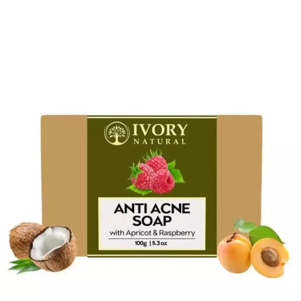Ivory Natural Anti Acne Soap - Restore Radiance & Nourish Skin For Both Men & Women - Distacart