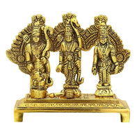 Thumbnail for Craftam Metal Shri Ram Darbar With Hanuman Ji - Distacart