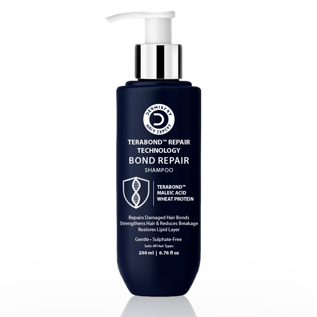 Dermistry Bond Repair Shampoo with TeraBond Maleic Acid Protein Strengthens Weak Hair - Distacart