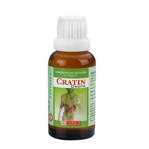 Lord's Homeopathy Cratin Drops - Distacart
