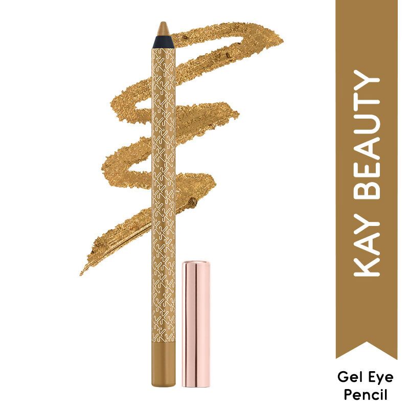Kay Beauty Gel Eye Pencil - Gold - Distacart