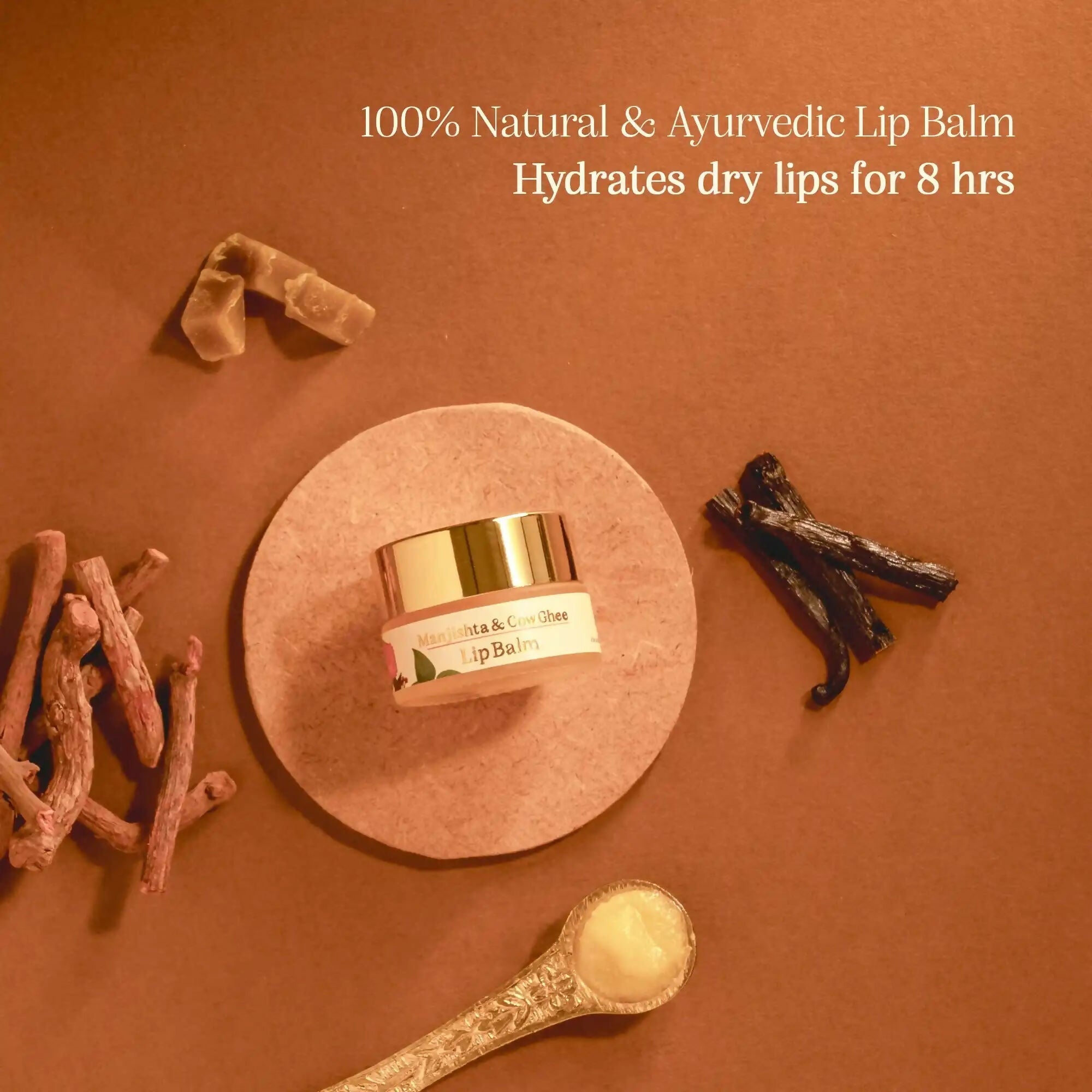 Chengavi Manjishta & Cow Ghee Lip Balm