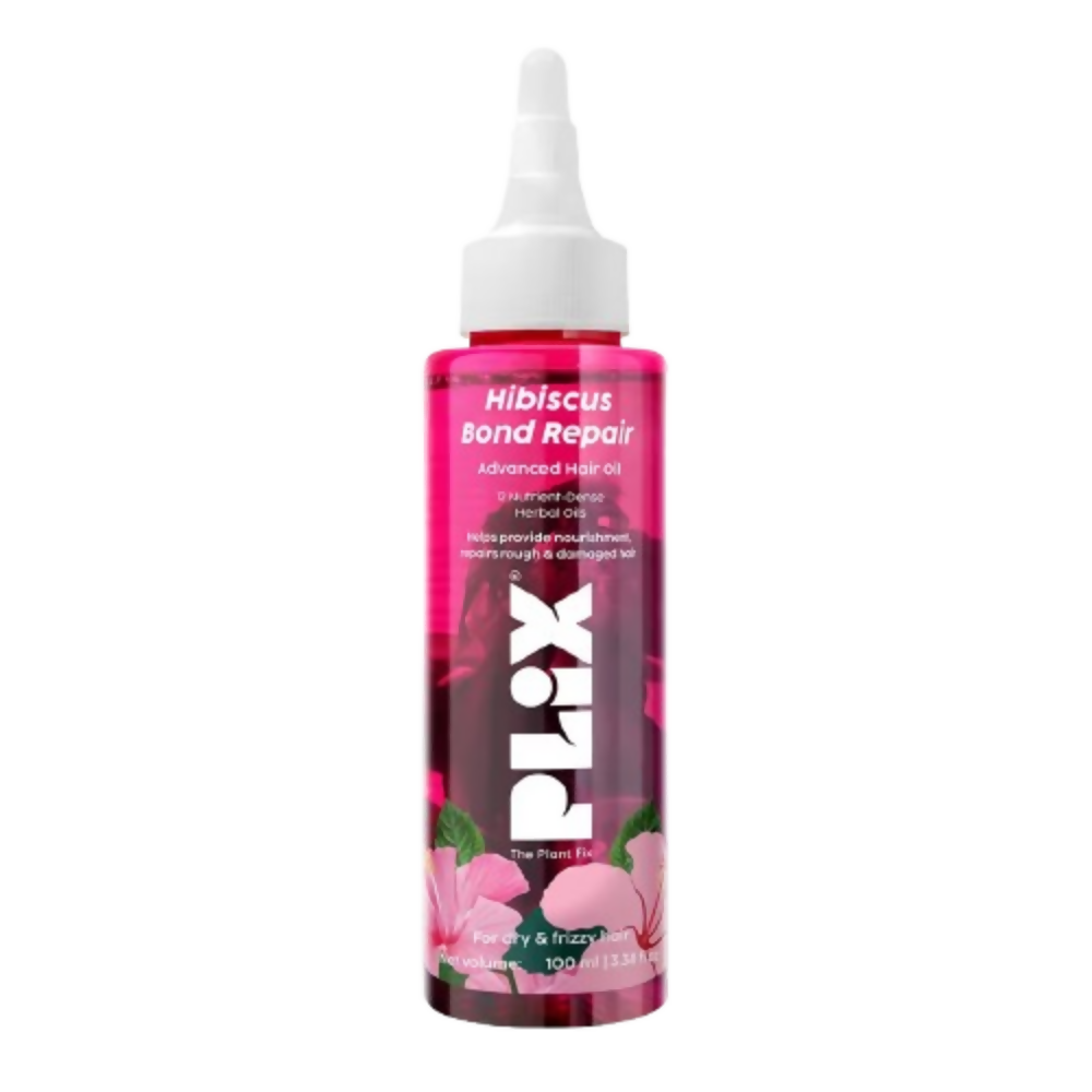 PLIX The Plant Fix Hibiscus Bond Repair Advanced Hair Oil - Distacart