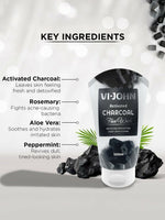 Thumbnail for VI-JOHN Activated Charcoal Face Wash for Removing Impurities & Deep Skin Clean