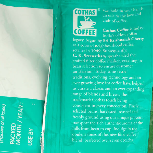 Cothas Coffee Perfect Blend Filter Coffee Powder - Distacart