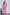 Morchari Pink Supernet Cross Embroidery Saree Unstitched Blouse