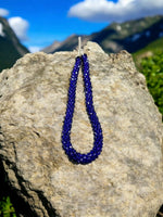 Thumbnail for Inhanns Noor-E-Jalwa – Handmade Crystal Bead Necklace -Adjustable - Blue Only Necklace - Distacart
