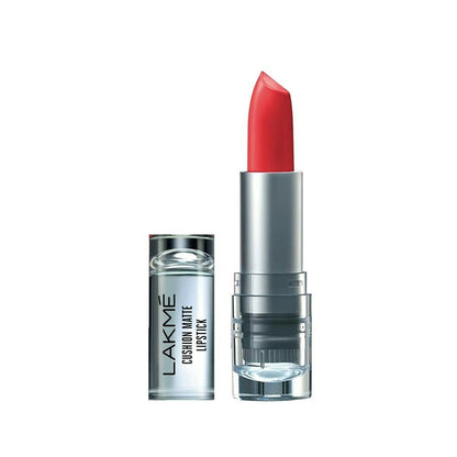 Lakme Cushion Matte Lipstick - Red Siren - Distacart